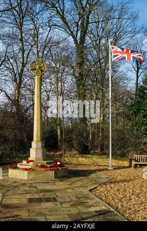 Großbritannien, South Yorkshire, Rotherham, Wentworth, war Memorial Stockfoto