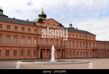 Das schöne Rastatter Schloss in Rastatt, Baden, war ein wichtiger Ort in der Revolution von 1848 Stockfoto