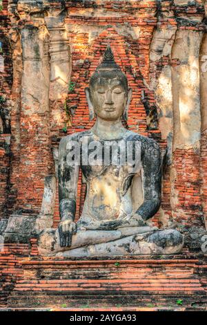 Wat Chaiwatthanaram, historischer Park Ayutthaya. Provinz Bangkok, Thailand Stockfoto