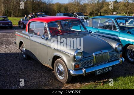 Sunbeam Rapier, 1967, Reg.-Nr.: HSN 657E, auf Der Great Western Classic Car Show, Shepton Mallet UK, Februar 08, 2020 Stockfoto