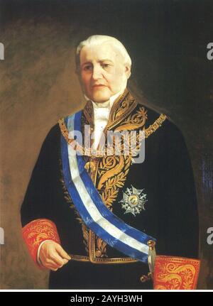 Francisco Javier de Istúriz (Palacio del Senado de España). Stockfoto