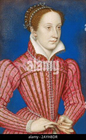 François Clouet - Mary, Königin von Schottland (1542-87) Stockfoto