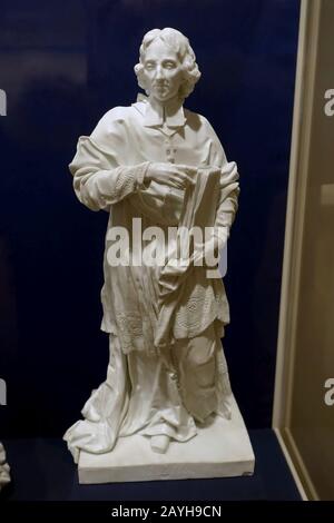 Francois du Salignac de la Mothe-Fenelon, aus der Serie Der Großen Männer, Felix Lecomte Modellierer, Sevres Porzellanmanufaktor, nach 1782-815, Bisque Porzellan Stockfoto