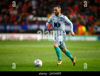 Charlton, Großbritannien. Februar 2020. Charlton ENGLAND - 15. FEBRUAR: Adam Armstrong von Blackburn Rovers während des Meisterschaftsspiel zwischen Charlton Athletic und Blackburn Rovers im Valley Stadium am 15. Februar 2020 in Charlton, England Credit: Action Foto Sport/Alamy Live News Stockfoto