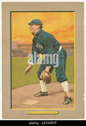 Frank Smith, Chicago White Sox, Boston Doves, Baseballkarten-Porträt Stockfoto