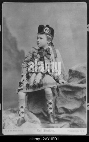 Franklin D. Roosevelt Porträt in Poughkeepsie, New York, Januar, 1887 (5285441255). Stockfoto