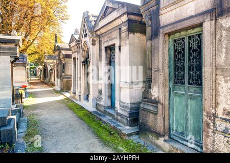 Friedhof von Montmartre in Paris, Frankreich Stockfoto