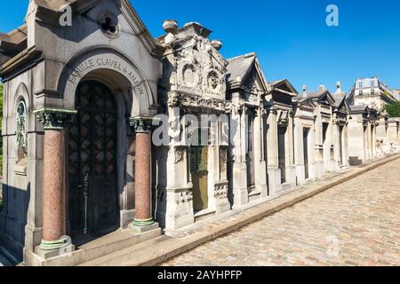 Friedhof von Montmartre in Paris, Frankreich Stockfoto