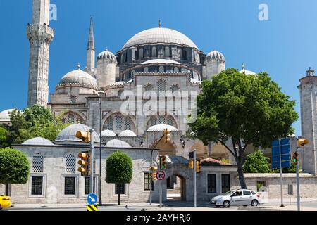 Die Sehzade-Moschee in Istanbul, Türkei Stockfoto