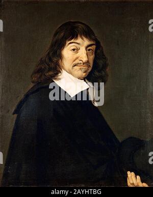 Frans Hals - Portret van René Descartes. Stockfoto