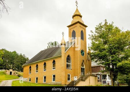 St. Marys orthodoxe Kirche, 5222 Front Street, Jenners, PA Stockfoto