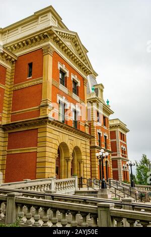 Cambria County Courthouse, 200 South Center Street, Ebensburg, PA Stockfoto