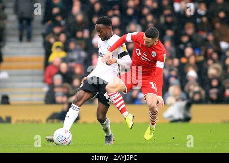 London, Großbritannien. Februar 2020. EFL Skybet Championship Match, Fulham V Barnsley at Craven Cottage in London am Samstag, den 15. Februar 2020. Dieses Bild darf nur für redaktionelle Zwecke verwendet werden. Nur redaktionelle Nutzung, Lizenz für kommerzielle Nutzung erforderlich. Keine Verwendung bei Wetten, Spielen oder einer einzelnen Club-/Liga-/Spielerpublikationen. PIC von Steffan Bowen/Andrew Orchard Sportfotografie/Alamy Live News Credit: Andrew Orchard Sportfotografie/Alamy Live News Stockfoto