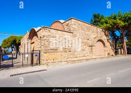 Archäologisches Museum in Side in der Region Antalya an der südlichen Mittelmeerküste der Türkei Stockfoto