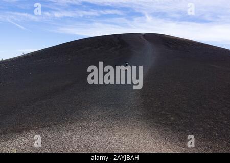 Inferno Cone, Krater des Moon National Monument and Preserve, Idaho, Vereinigte Staaten Stockfoto