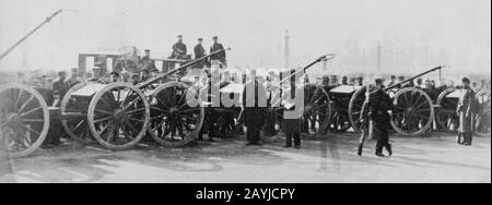 Französischer Lichtbildner um 1871 - die Preise auf dem Place de la Concorde Stockfoto