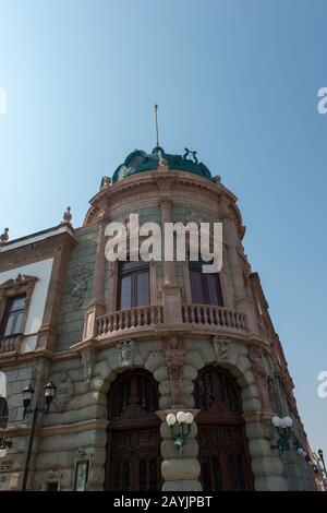 Das Theater in Oaxaca City, Mexiko. Stockfoto