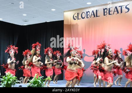 Los Angeles, Kalifornien, USA 15. Februar 2020 EINE allgemeine Ansicht der Atmosphäre auf der 15. Jährlichen Los Angeles Travel & Adventure Show am 15. Februar 2020 im Los Angeles Convention Center in Los Angeles, Kalifornien, USA. Foto von Barry King/Alamy Live News Stockfoto
