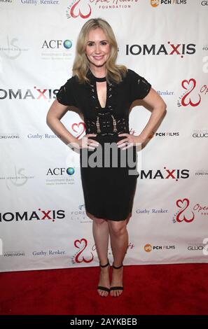 Los Angeles, USA. Februar 2020. Ashley Jones, Jane Seymour, Open Hearts Foundation Feiert am 15. Februar 2020 sein Zehnjähriges Jubiläum im SLS Hotel, Beverly Hills in Los Angeles California. Kredit: Faye Sadou/Media Punch/Alamy Live News Stockfoto