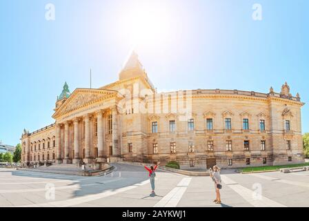 Bundesverwaltungsgericht Gebäude Stockfoto