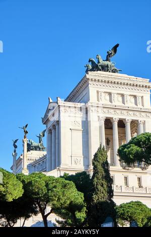 Das Victor Emmanuel II National Monument in Rom, Italien Stockfoto