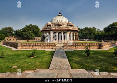 Humayuns Grab, Grab Von Isa Khan Niazi, Delhi, Indien Stockfoto