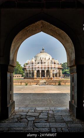 Humayuns Grab, Grab Von Isa Khan Niazi, Delhi, Indien Stockfoto