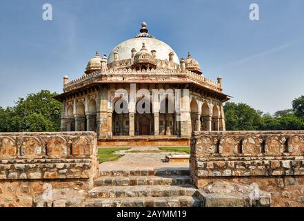 Humayuns Grab, Grab Von Isa Khan Niazi, Delhi, Indien Stockfoto