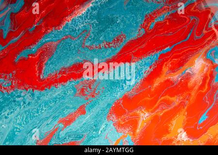 Abstrakter Hintergrund einer Mischung von Blautönen Stockfoto