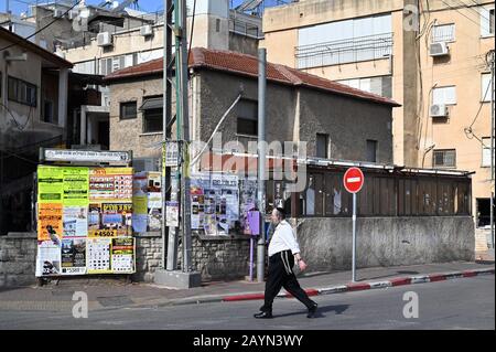 Alltag in Bnei Brak, Israel Stockfoto