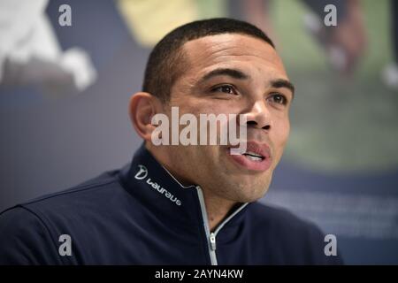 Berlin, Deutschland. Februar 2020. Bryan Habana (Mitglied Der Laureus Academy). Ges/Laureus World Sports Awards 2020, Berlin, 16. Februar 2020 - weltweite Nutzung Credit: Dpa/Alamy Live News Stockfoto