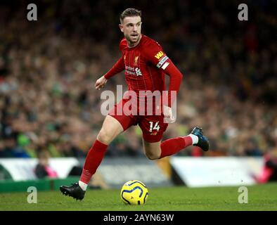 Liverpools Jordan Henderson in Aktion Stockfoto