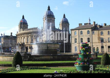 Queens Gardens im Stadtzentrum von Hull Stockfoto