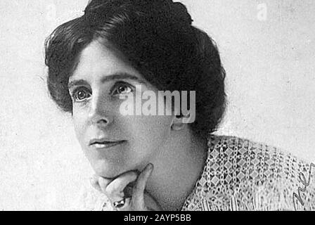 Annie KENNEY (1879-1953) englische politische Aktivistin und Suffragette etwa im Jahr 1910 Stockfoto