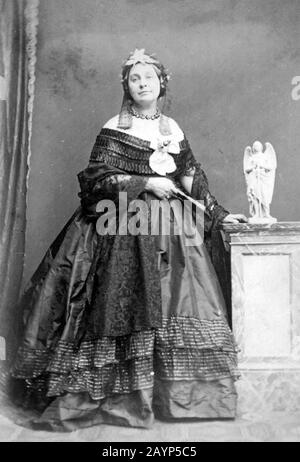 Caroline NORTON (1808-1877) Englische Sozial-Reformerin, Dichterin und Romanautorin Stockfoto