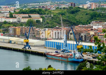 Hafen von Pasajes, Guipuzkoa, Euskadi, Baskenland, Spanien, Europa Stockfoto