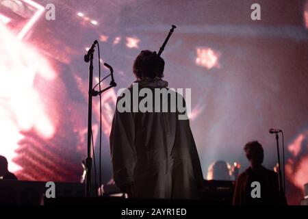 Liam Gallagher im Konzert al Mediolanum Forum di Assago (MI). Foto di Davide Merli. Liam Gallagher live @ Mediolanum Forum (MI) Davide Merli/Alamy Stockfoto