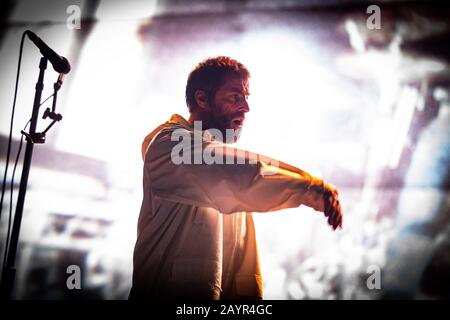 Liam Gallagher im Konzert al Mediolanum Forum di Assago (MI). Foto di Davide Merli. Liam Gallagher live @ Mediolanum Forum (MI) Davide Merli/Alamy Stockfoto