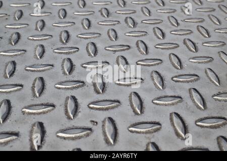 Holprige Metall Textur Stockfoto