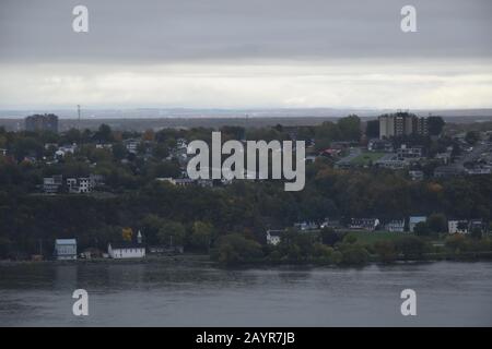 Sehenswürdigkeiten in der Stadt Quebec, der Hauptstadt von Quebec, Kanada Stockfoto