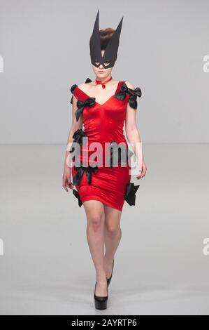 PAM Hogg AW20 Catwalk Show während der London Fashion Week bei Fashion Scout, Victoria House, London, Großbritannien. Credit: Antony Nettle/Alamy Live News Stockfoto