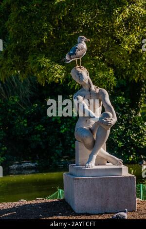 Die Estufa Fria ist ein Gewächshaus mit drei Gärten im Eduardo VII Park, zwischen Alameda Engenheiro Edgar Cardoso und Alameda Cardeal Cerejeira Stockfoto