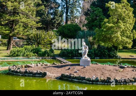 Die Estufa Fria ist ein Gewächshaus mit drei Gärten im Eduardo VII Park, zwischen Alameda Engenheiro Edgar Cardoso und Alameda Cardeal Cerejeira Stockfoto