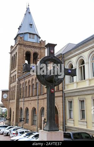 Prester John Memorial, Fleming Square, Port Elizabeth, Nelson Mandela Bay, Eastern Cape Province, Südafrika, Afrika Stockfoto