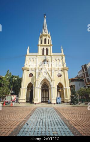 Holy Rosary Church, auch bekannt als Kalawar Church, Samphanthawong District, Bangkok, Thailand. Stockfoto