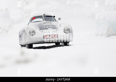 GP Ice Race 2020, Porsche 64K10 Berlin-Rom Replica Baujahr 1939, Zell am See, Österreich Stockfoto