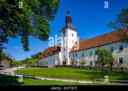 Benediktion Michaelbeuern, Flachgau, Land Salzburg, Österreich Stockfoto