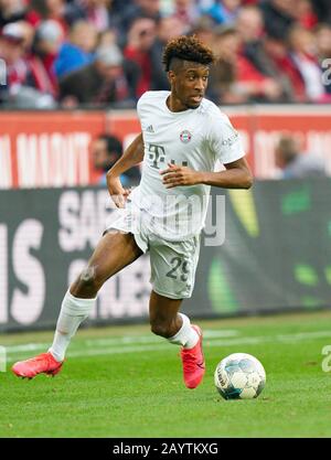 Fußball Köln - München, Köln 16. Februar 2020. Kingsley COMAN, FCB 29 1.FC KÖLN - FC BAYERN MÜNCHEN 1-4 - DFL-REGELUNGEN VERBIETEN JEDE VERWENDUNG VON FOTOS als BILDSEQUENZEN und/oder QUASI-VIDEO - 1.German Soccer League , Düsseldorf, 16. Februar 2020. Saison 2019/2020, Spieltag 22, FCB, München © Peter Schatz / Alamy Live News Stockfoto