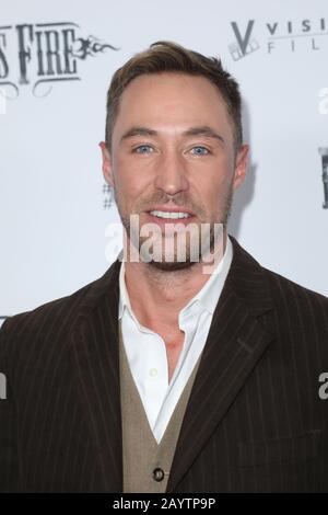 Los Angeles Premiere von "Nation's Fire" auf Dem Landmark in Los Angeles, Kalifornien am 16. Januar 2020 Mit: Kyle Lowder Where: Los Angeles, Kalifornien, Vereinigte Staaten When: 17 Jan 2020 Credit: Sheri Determan/WENN.com Stockfoto