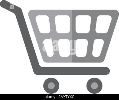Einkaufswagen-Symbol Stock Vektor